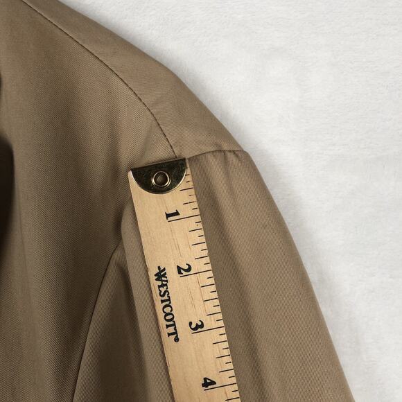 J. CREW‎ Ludlow Jacket Sz L Khaki Tan Preppy Blazer Sport Coat Unstructured EUC - Picture 12 of 15